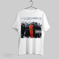 Official Luigi Mangione Arrives At A Helicopter Pad With Police Parental Advisory Explicit Content Poster T-Shirts,...