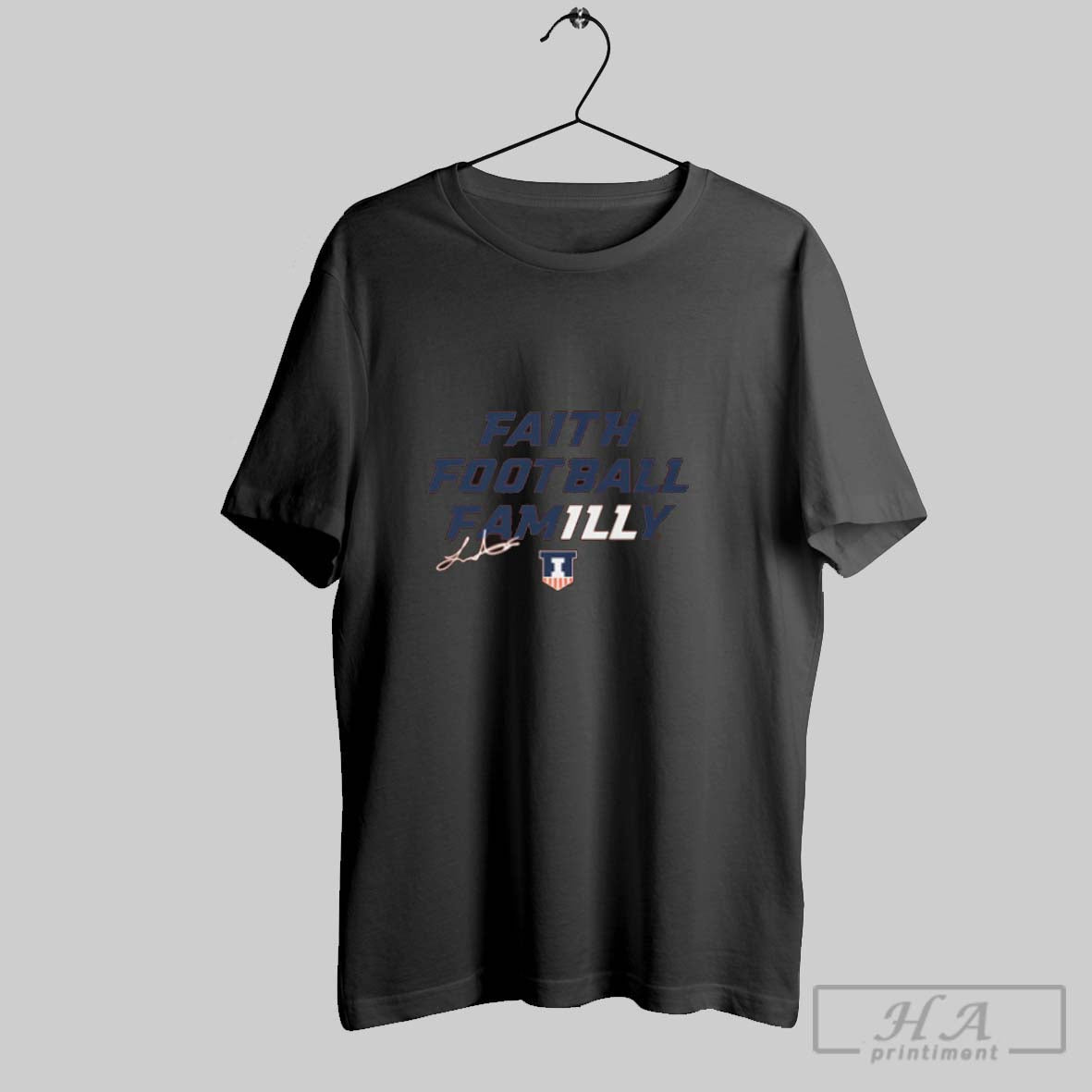 Official Luke Altmyer Faith Football Familly Illinois Fighting Illini Football Ncaa Signature T-Shirts, Hoodie, Sweatshirt