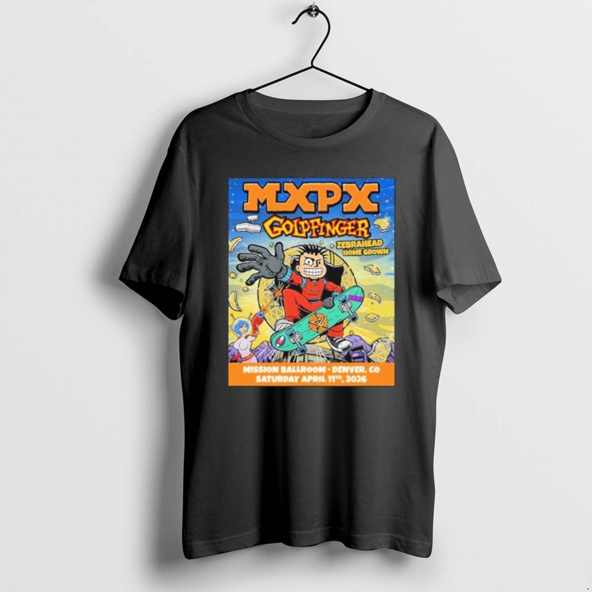 Official Mxpx Goldfinger Mission Ballroom Apr 11 2026 In Denver Co T-Shirts, Hoodie, Sweatshirt | InkRitualCo.com
