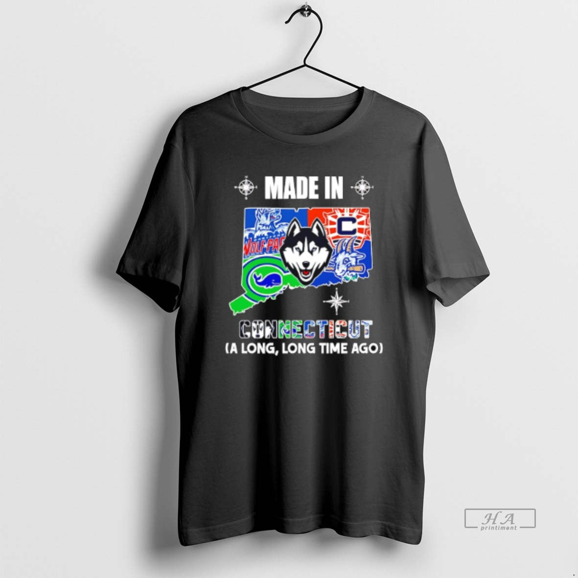 Official Made In Connecticut A Long Long Time Ago State T-Shirts, Hoodie, Sweatshirt | InkRitualCo.com