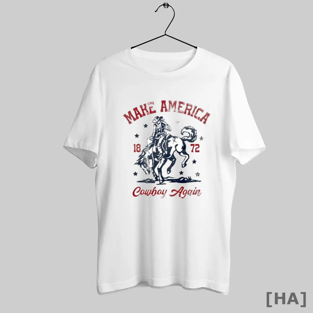Official Make America Cowboy Again 1872 Bull Riding T-Shirts, Hoodie, Sweatshirt | InkRitualCo.com