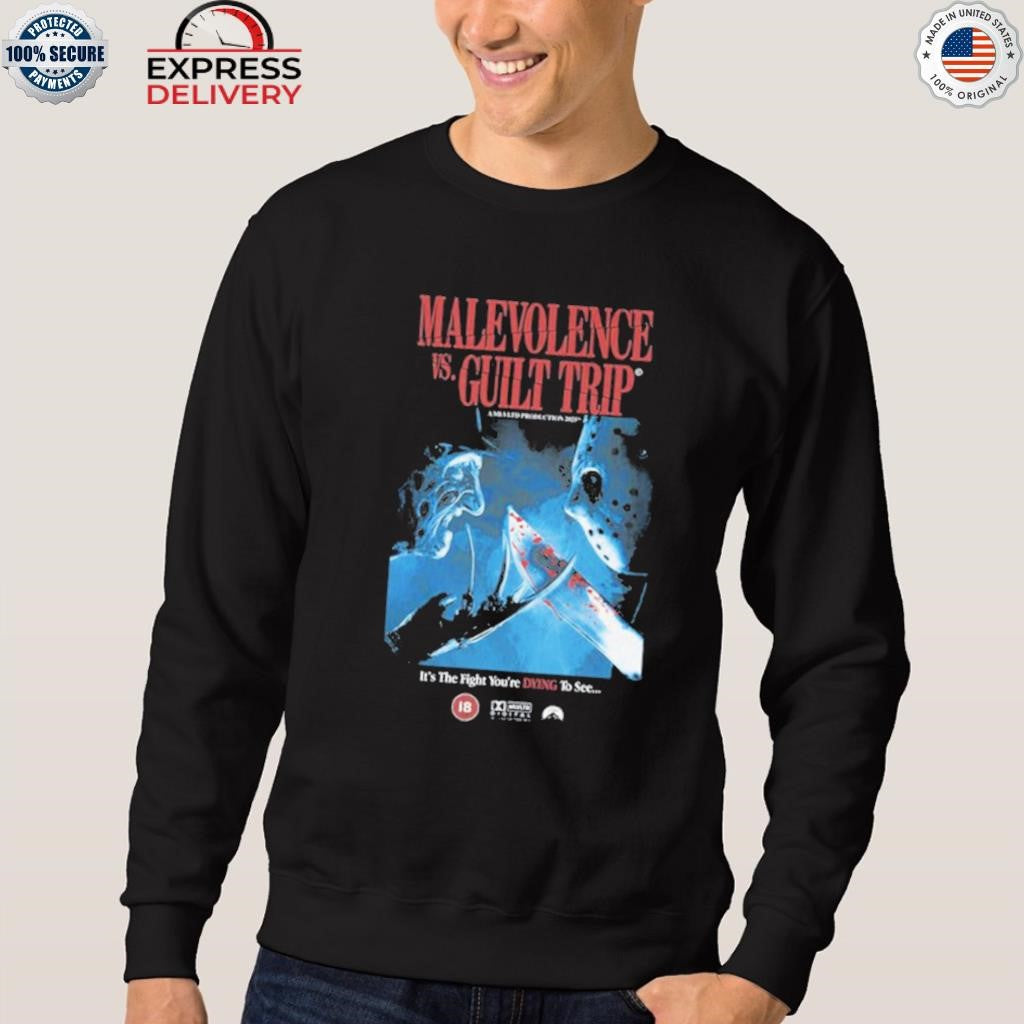 Malevolence Vs Guilt Trip Halloween Shirt