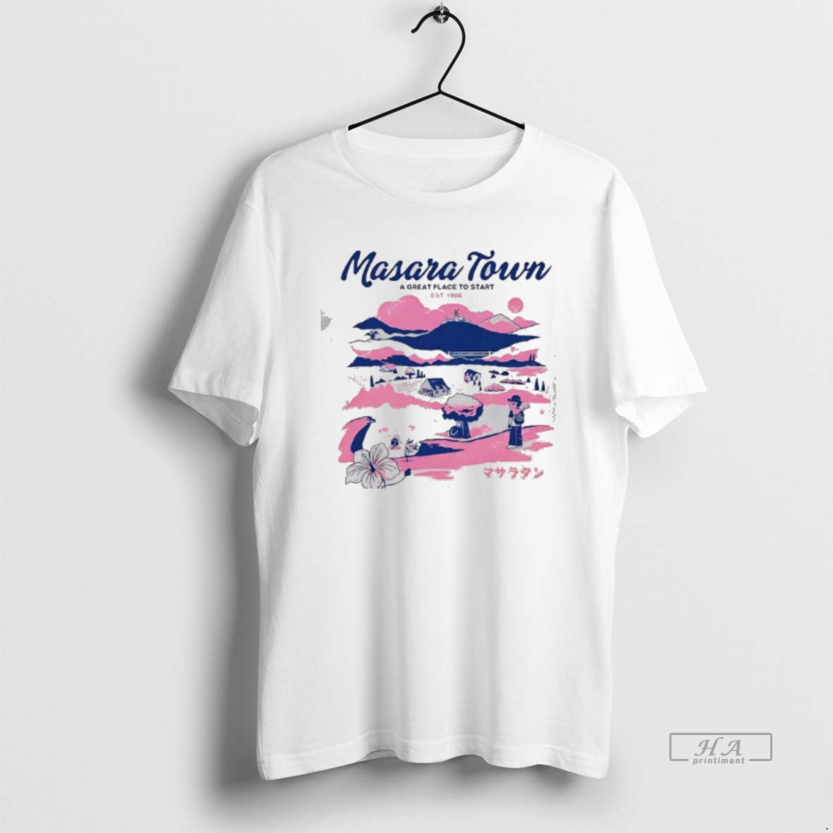 Official Masara Town A Great Place To Start Est 1996 Vintage T-Shirts, Hoodie, Sweatshirt | InkRitualCo.com