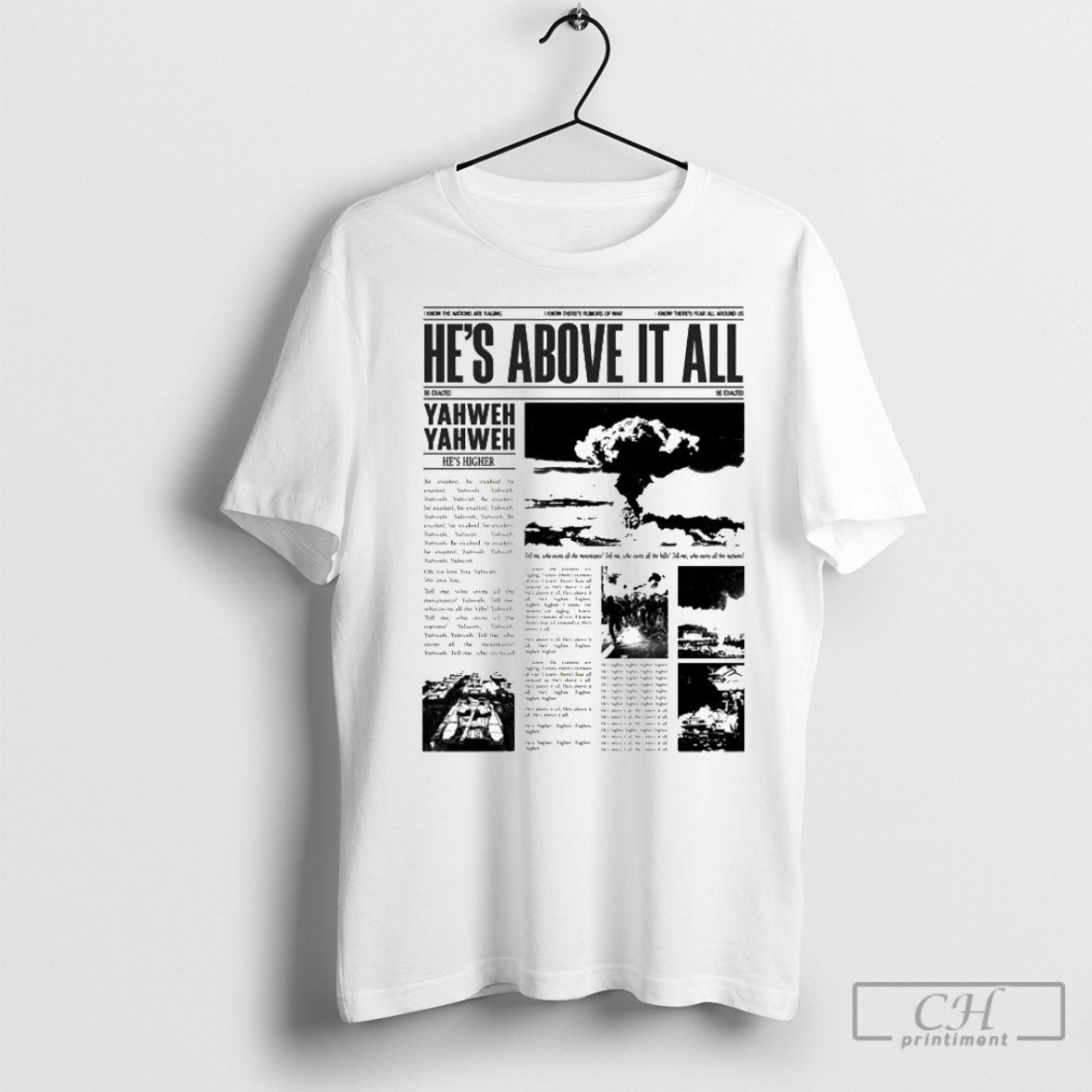 Official Mercy Culture Hes Above It All Yahweh Hes Higher Shirts Hoodie, Sweatshirt | InkRitualCo.com