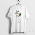 Official Merrier With A Martini Christmas T-Shirts, Hoodie, Sweatshirt | InkRitualCo.com