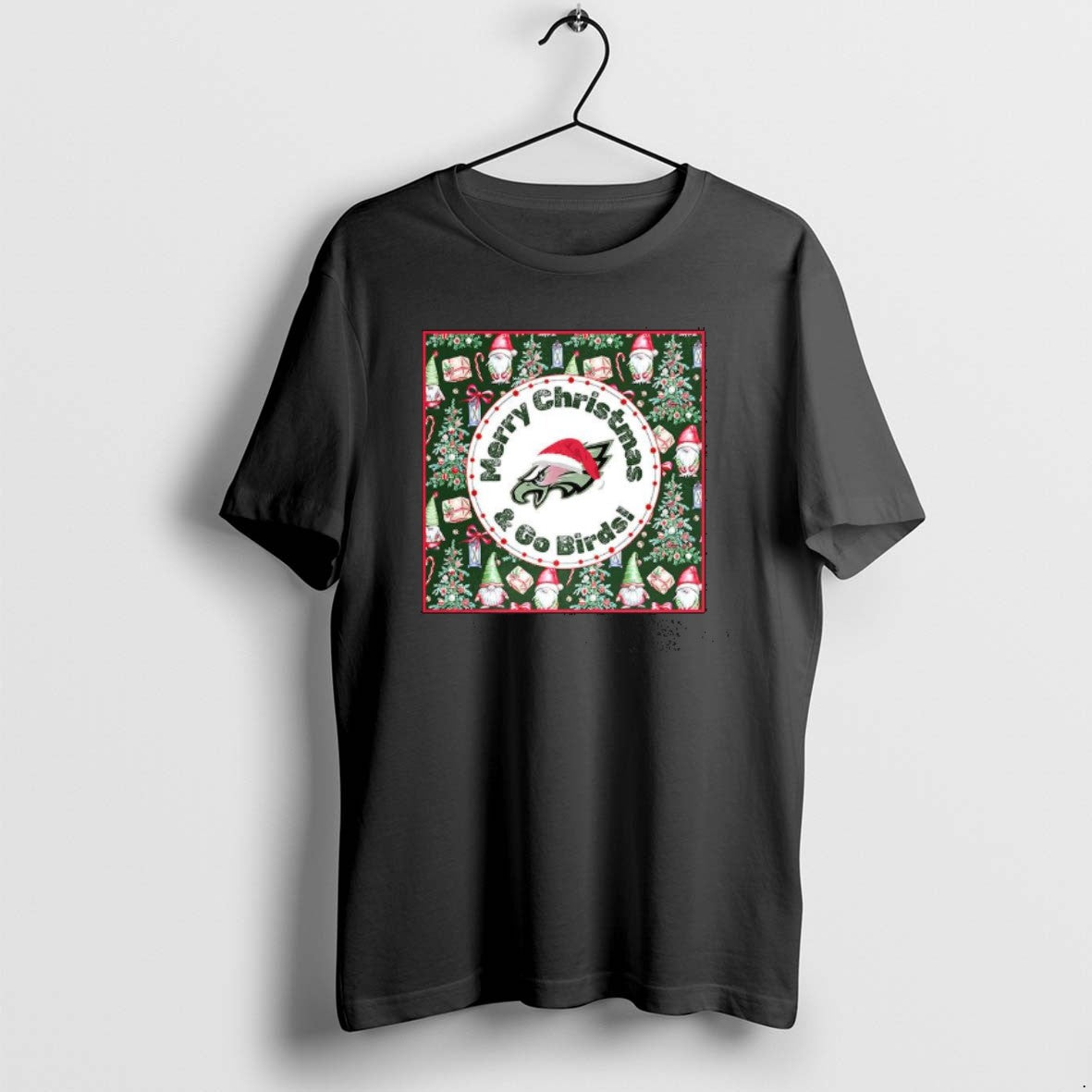 Official Merry Christmas And Go Birds Logo T-Shirts, Hoodie, Sweatshirt | InkRitualCo.com