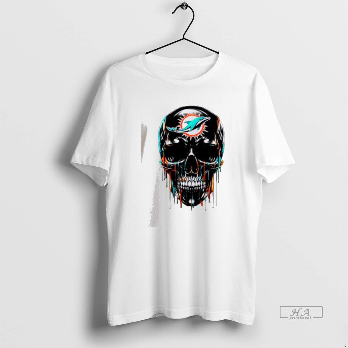 Official Miami Dolphins Skull Black Art T-Shirts, Hoodie, Sweatshirt | InkRitualCo.com