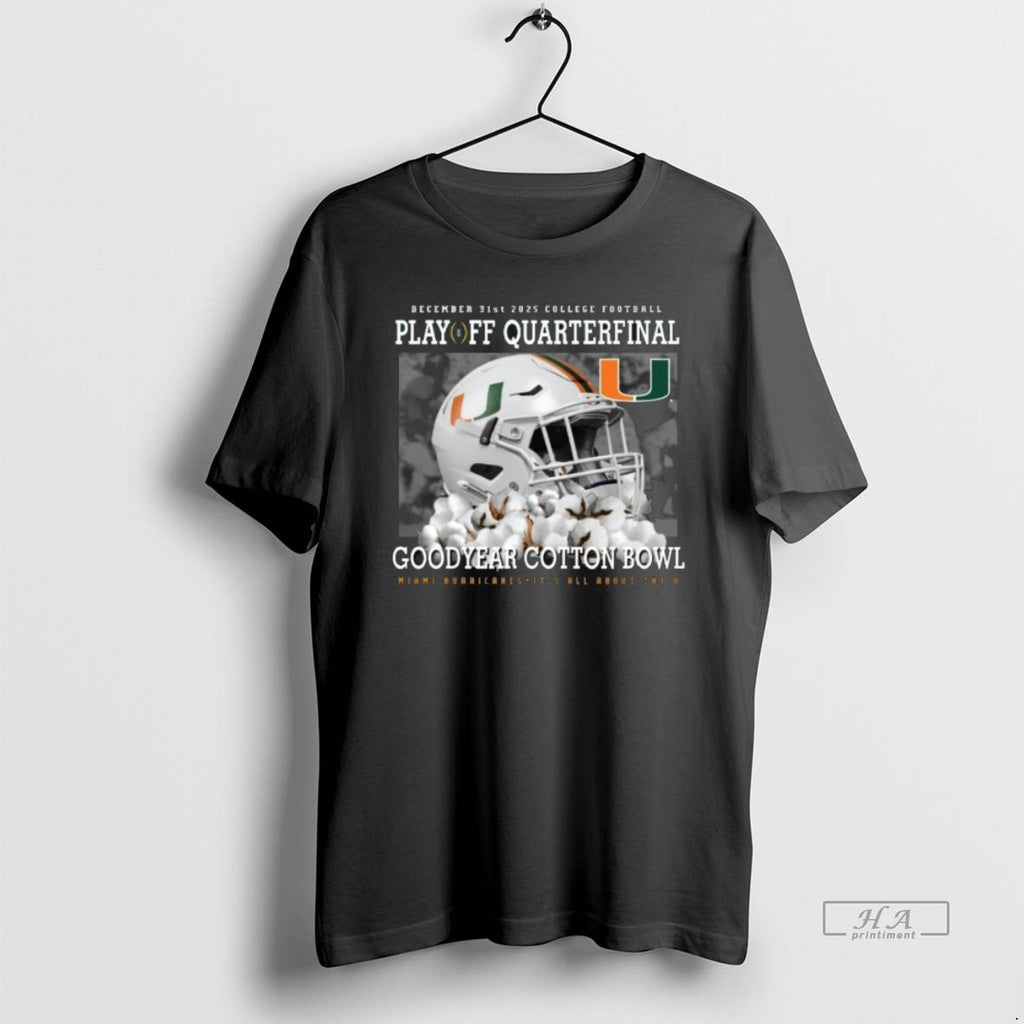 Official Miami Football 2025 Cotton Bowl Helmet T-Shirts, Hoodie, Sweatshirt | InkRitualCo.com
