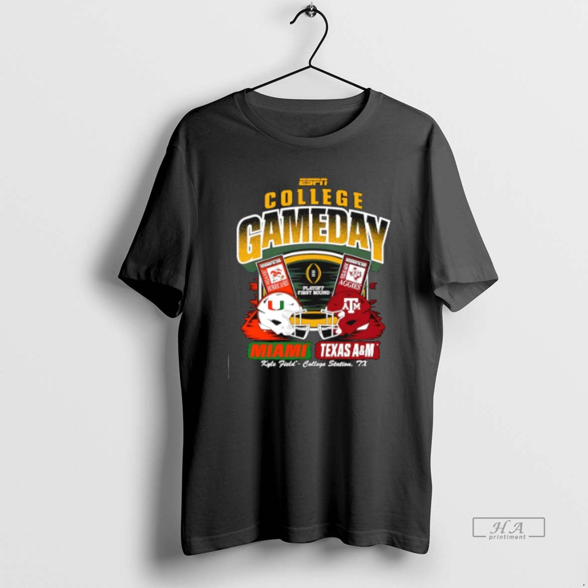 Official Miami Vs Texas 2025 26 Cfp Playoff First Round Ticket Helmets T-Shirts, Hoodie, Sweatshirt | InkRitualCo.com