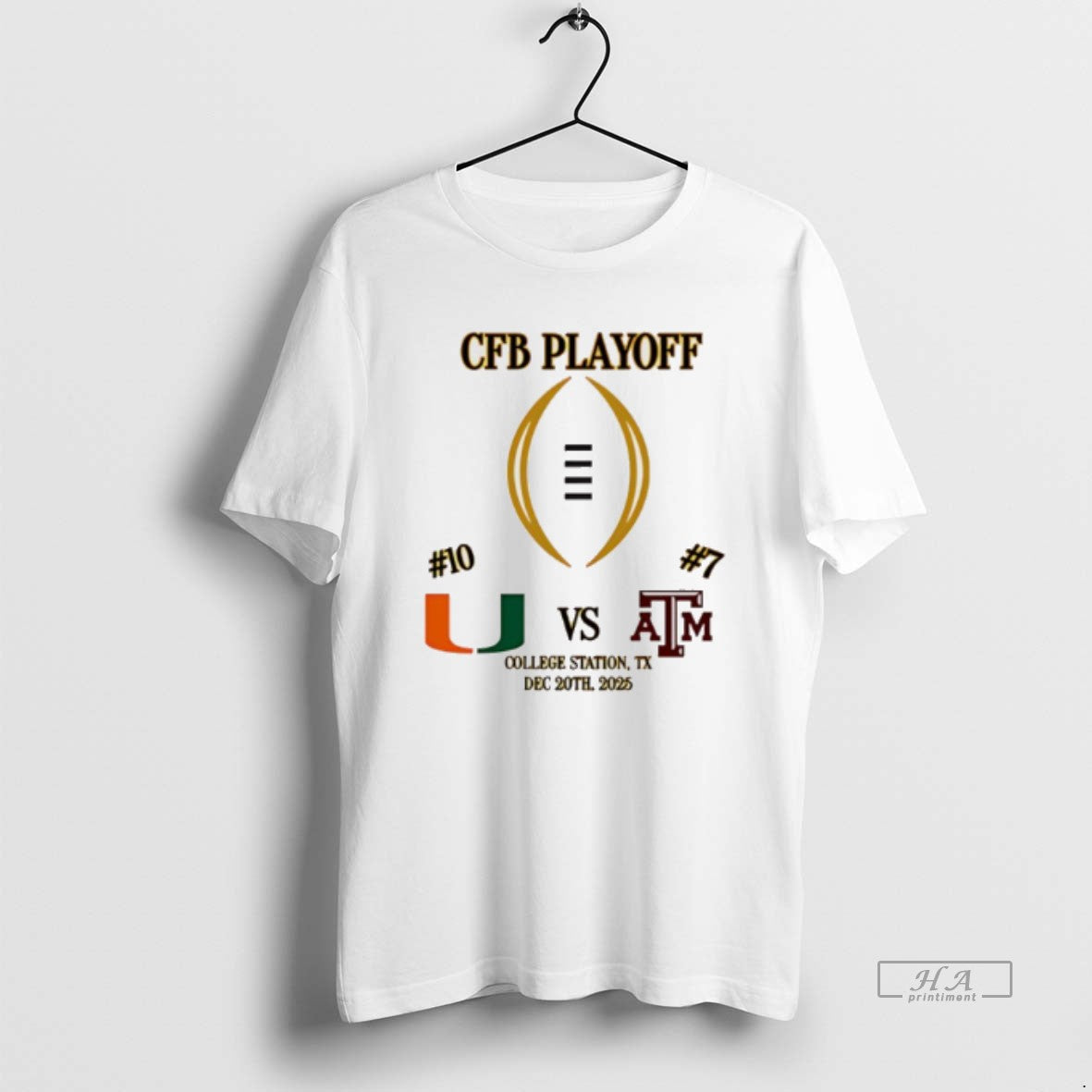 Official Miami Vs Texas Am 2025 Cfp First Rd Playoff Game 2 T-Shirts, Hoodie, Sweatshirt | InkRitualCo.com