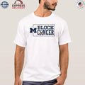 Michigan Block Cancer Football Shirt