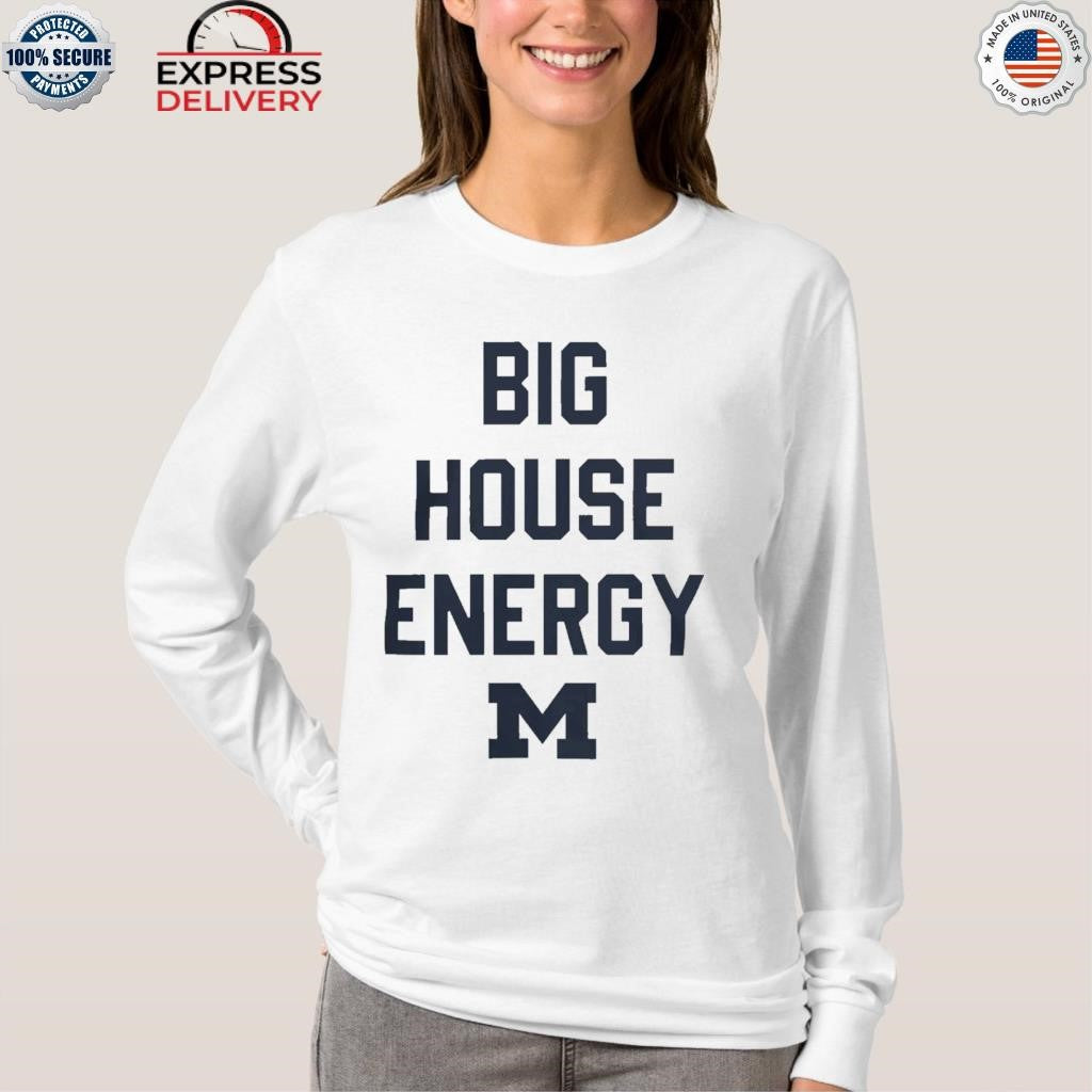 Michigan Wolverines Big House Stadium Energy Game Day Shirt