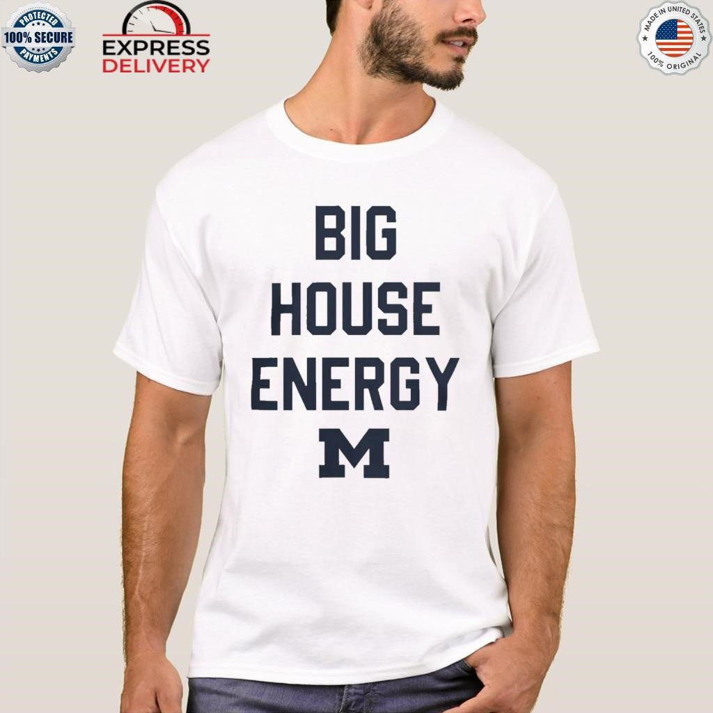 Michigan Wolverines Big House Stadium Energy Game Day Shirt