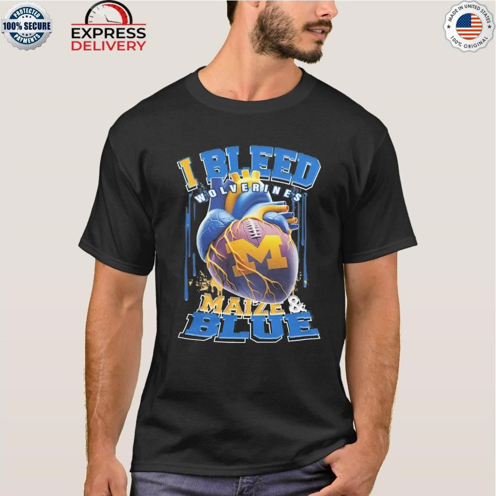 Michigan Wolverines I Bleed Tradition NCAA 2025 Shirt