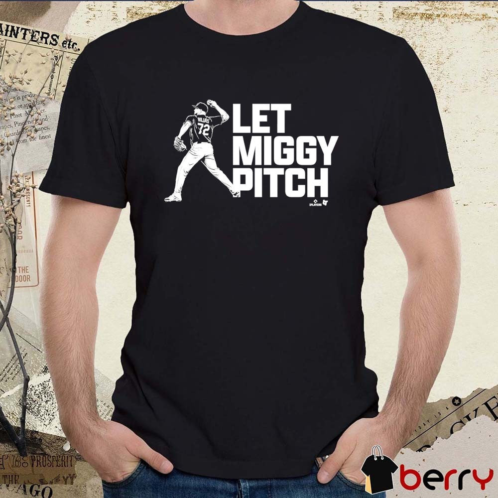 Miguel Rojas Let Miggy Pitch Los Angeles Dodgers MLB t-shirt