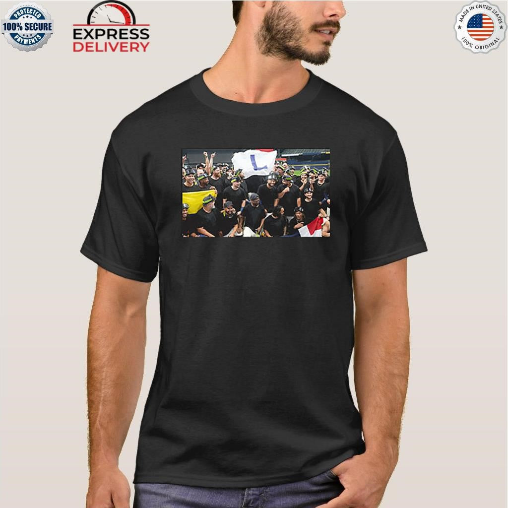 Milwaukee Brewers Flying The L Flag Shirt