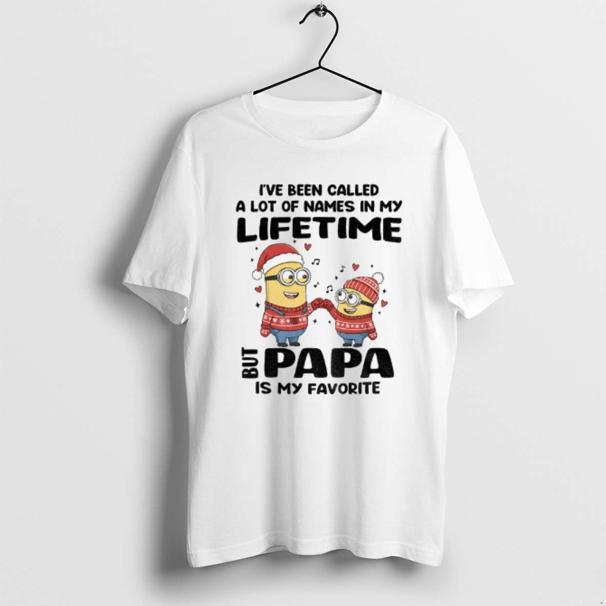 Official Minion Santa Ive Been Called A Lot Of Names In My Lifetime But Papa T-Shirts, Hoodie, Sweatshirt | InkRitualCo.com