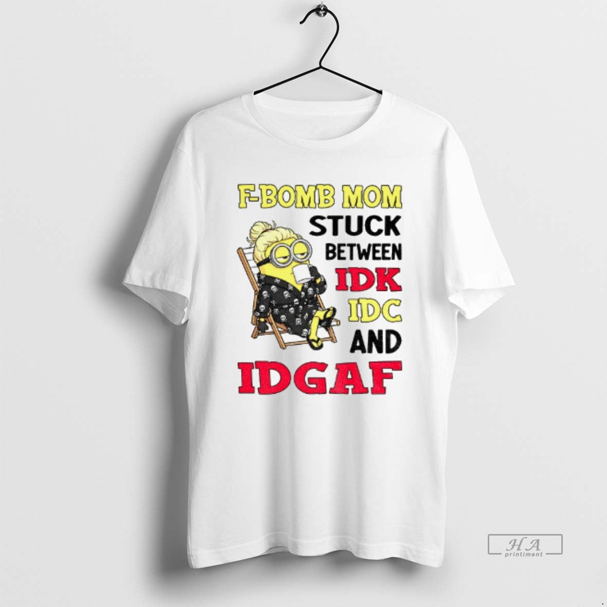 Official Minion Grandma F Bomb Mom Stuck Between Idk Idc And Idgaf T-Shirts, Hoodie, Sweatshirt | InkRitualCo.com