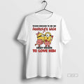 Official Minion Tough Enough To Be An Assholess Wife Crazy Enough To Love Him T-Shirts, Hoodie, Sweatshirt | InkRitualCo.com