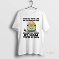 Official Minions After 50 Youre Like An Old Phone Battery Charge All Night By 10am T-Shirts, Hoodie, Sweatshirt