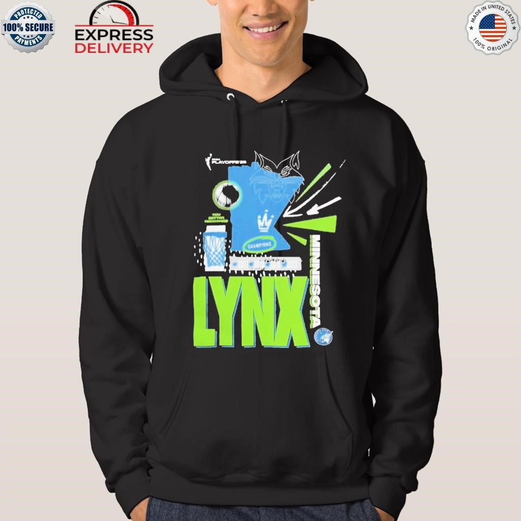 Minnesota Lynx 2025 Wnba Playoffs In The Zone Shirt