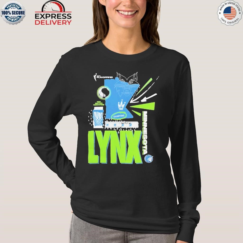 Minnesota Lynx 2025 Wnba Playoffs In The Zone Shirt