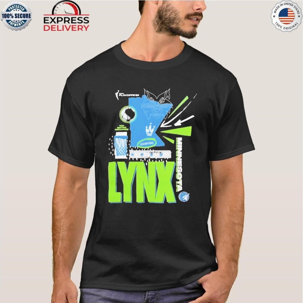 Minnesota Lynx 2025 Wnba Playoffs In The Zone Shirt