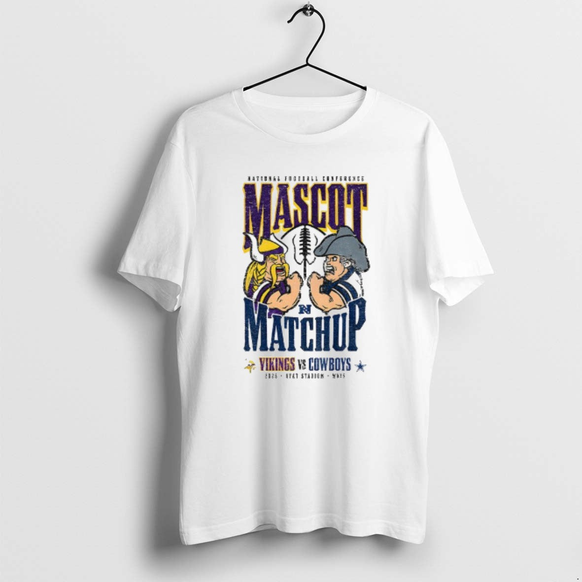 Official Minnesota Vikings Vs Dallas Cowboys National Football Conference 2025 T-Shirts, Hoodie, Sweatshirt | InkRitualCo.com