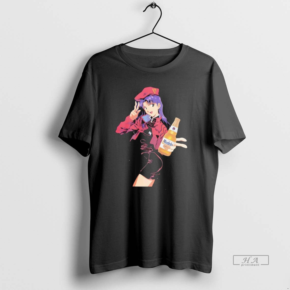 Official Misato Katsuragi X Modelo Beer Anime Series T-Shirts, Hoodie, Sweatshirt | InkRitualCo.com
