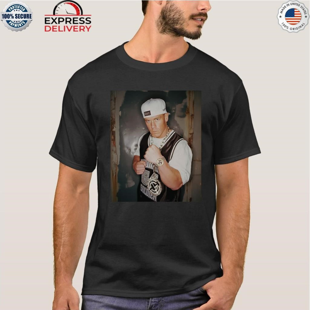 Mitchell & Ness Black John Cena Icon Shirt
