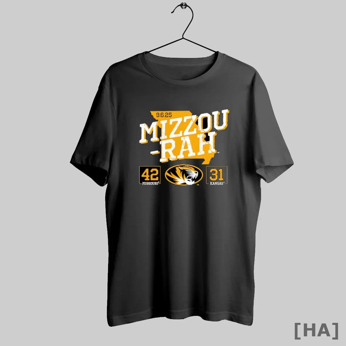 Official Mizzourah Missouri Kansas 42 31 Tiger Mascot T-Shirts, Hoodie, Sweatshirt | InkRitualCo.com