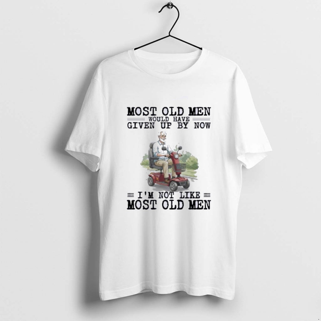Official Mobility Scooter Most Old Men Would Have Given Up By Now T-Shirts, Hoodie, Sweatshirt | InkRitualCo.com