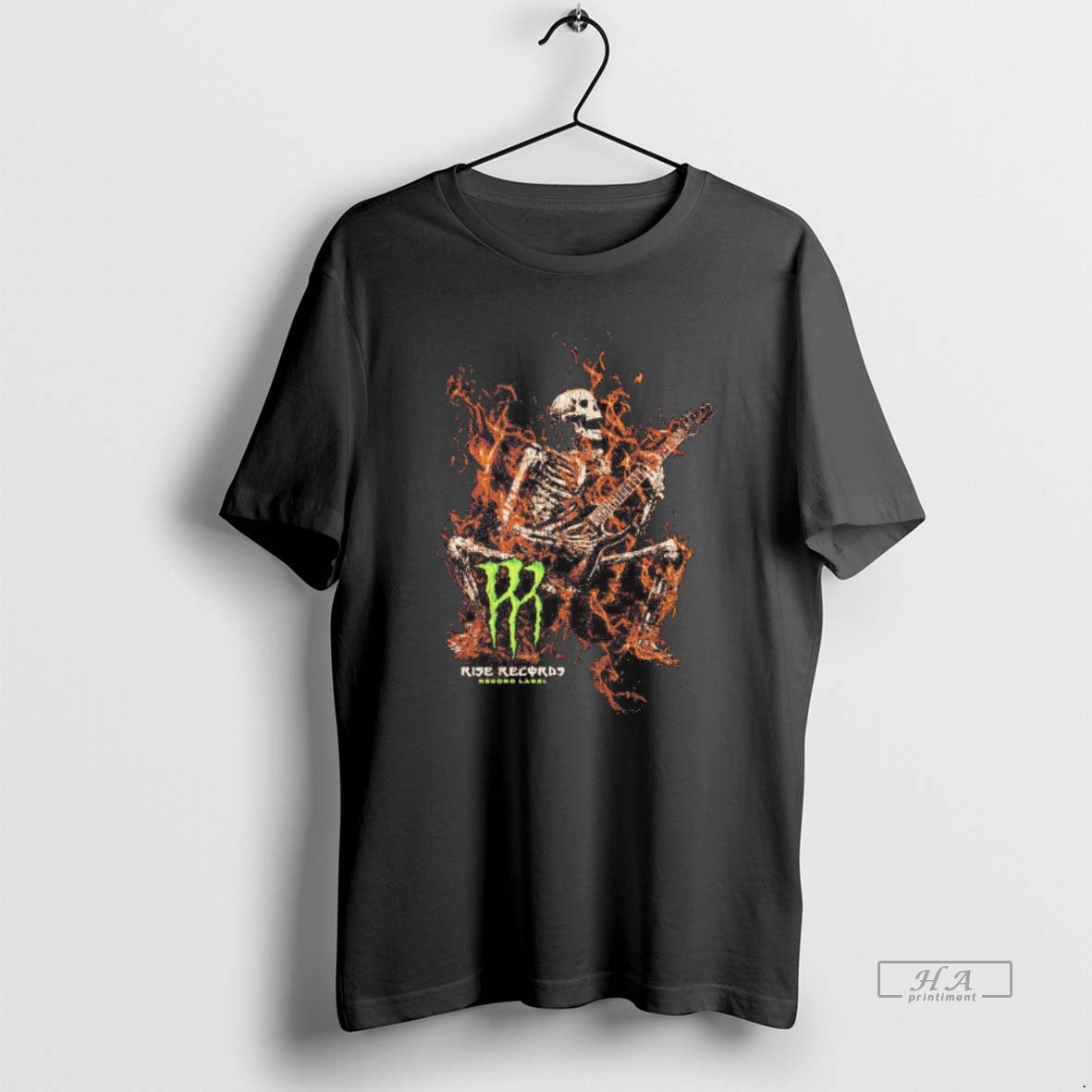 Official Monster Skeleton Rise Records 2025 T-Shirts, Hoodie, Sweatshirt | InkRitualCo.com