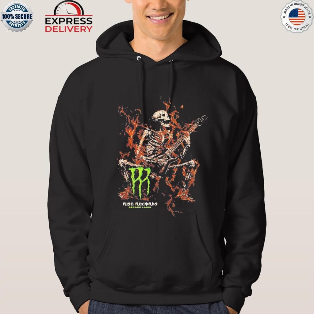 Monster Skeleton Rise Records Shirt