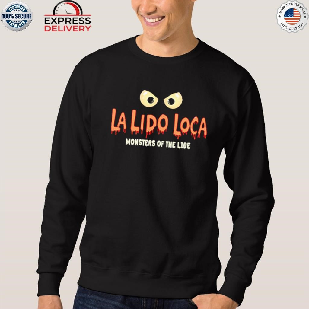 Monsters Of Lido Scary Sloth Halloween Shirt