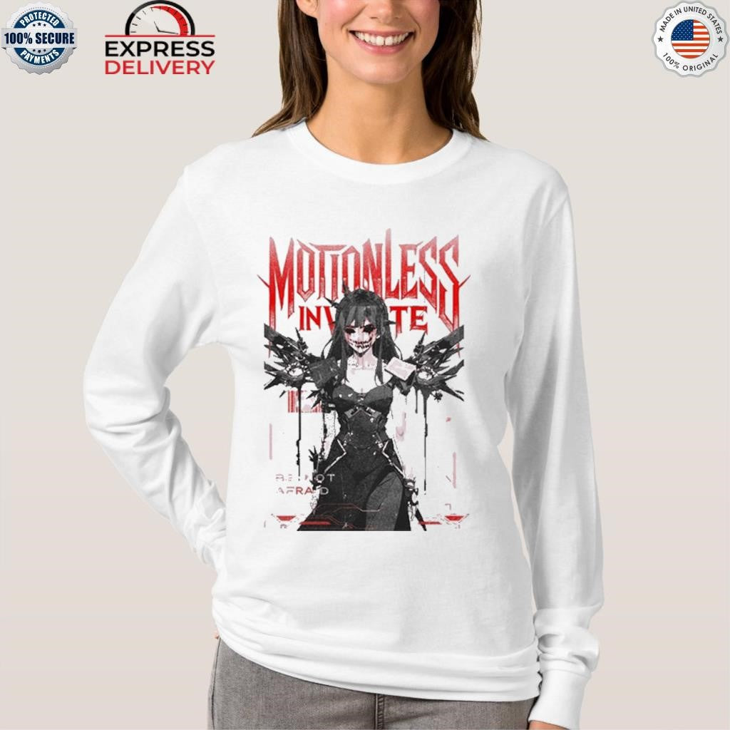 Motionless In White Be Not Afraid Tour Shirt