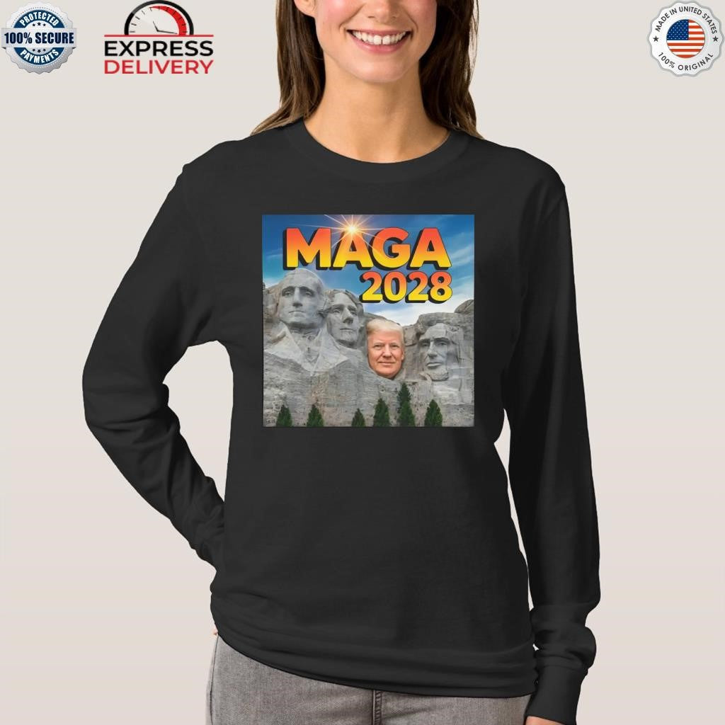 Mount Rushmore Trump MAGA 2028 Shirt
