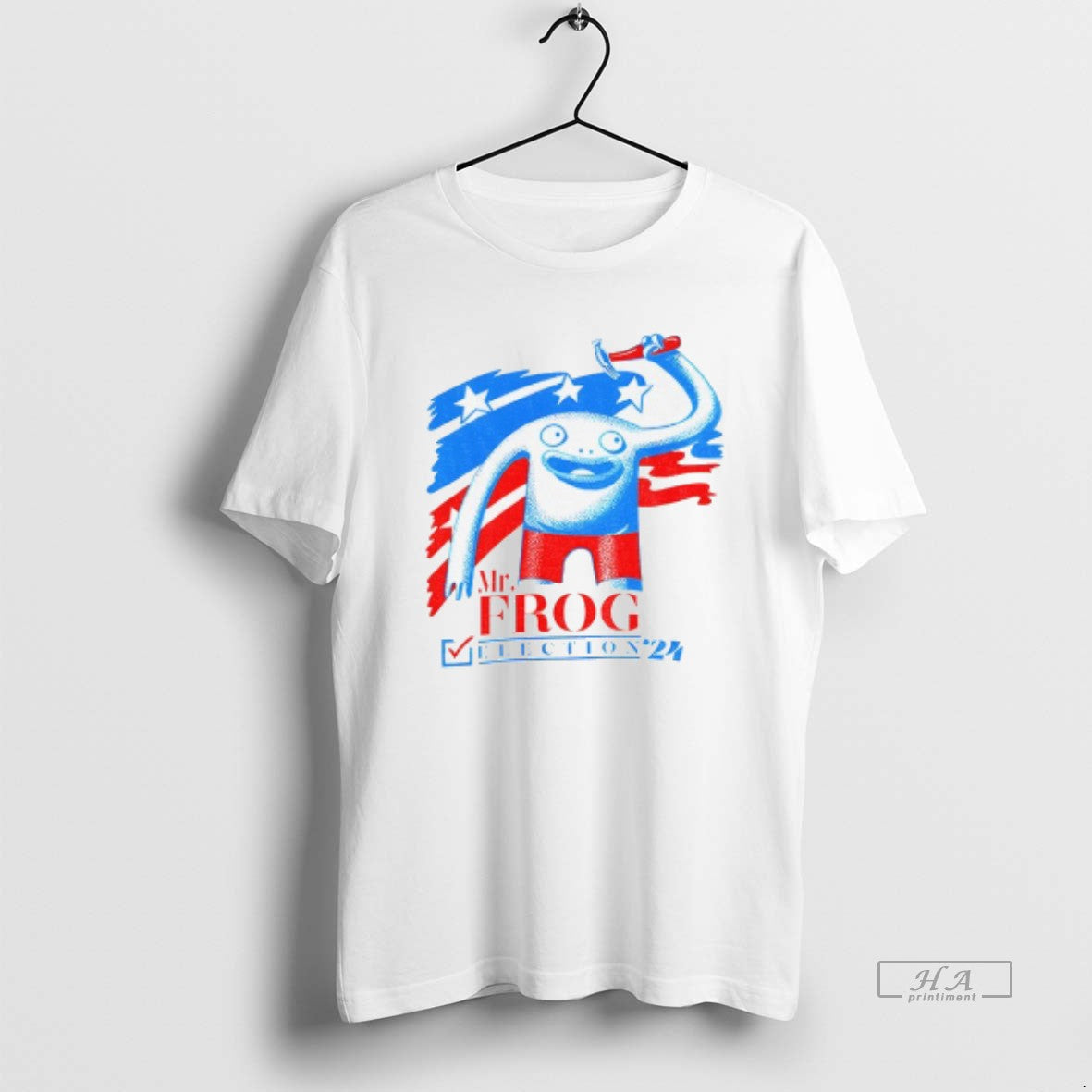 Official Mr Frog Election 24 Patriotic Red Blue Frog Graphic T-Shirts, Hoodie, Sweatshirt | InkRitualCo.com