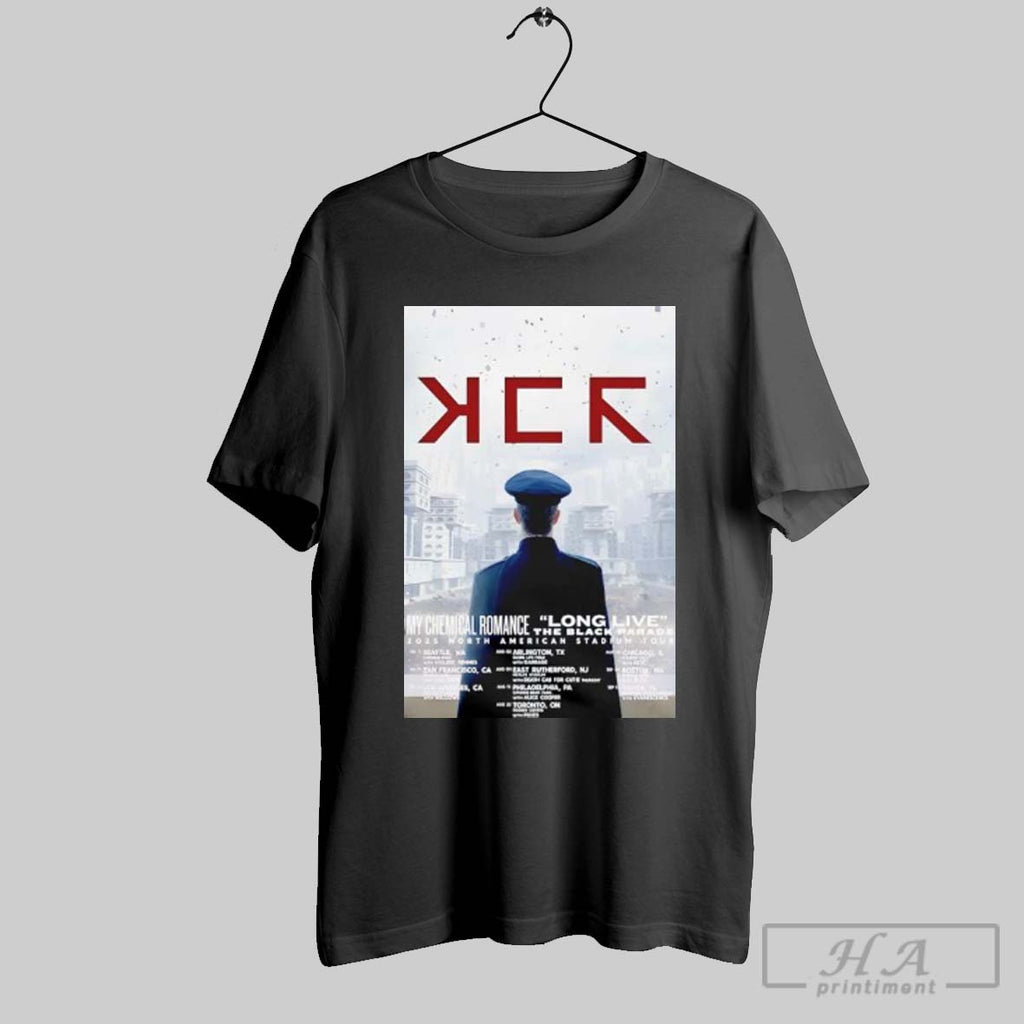 Official My Chemical Romance Long Live The Black Parade Tour 2025 Poster T-Shirts, Hoodie, Sweatshirt | InkRitualCo.com