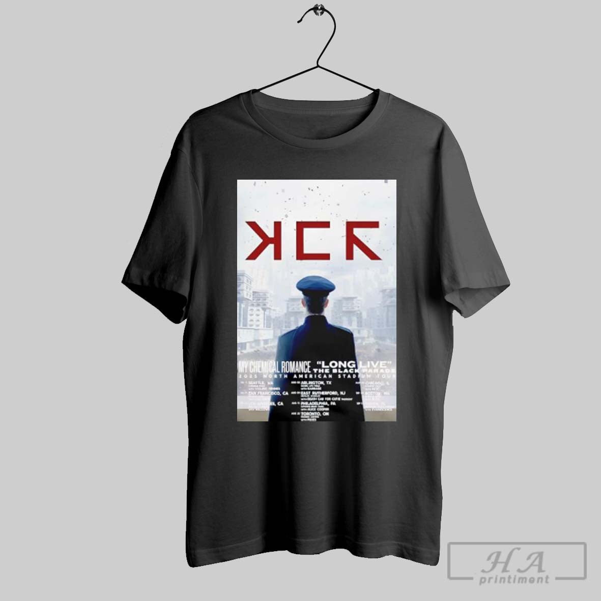 Official My Chemical Romance Long Live The Black Parade Tour 2025 Poster T-Shirts, Hoodie, Sweatshirt | InkRitualCo.com
