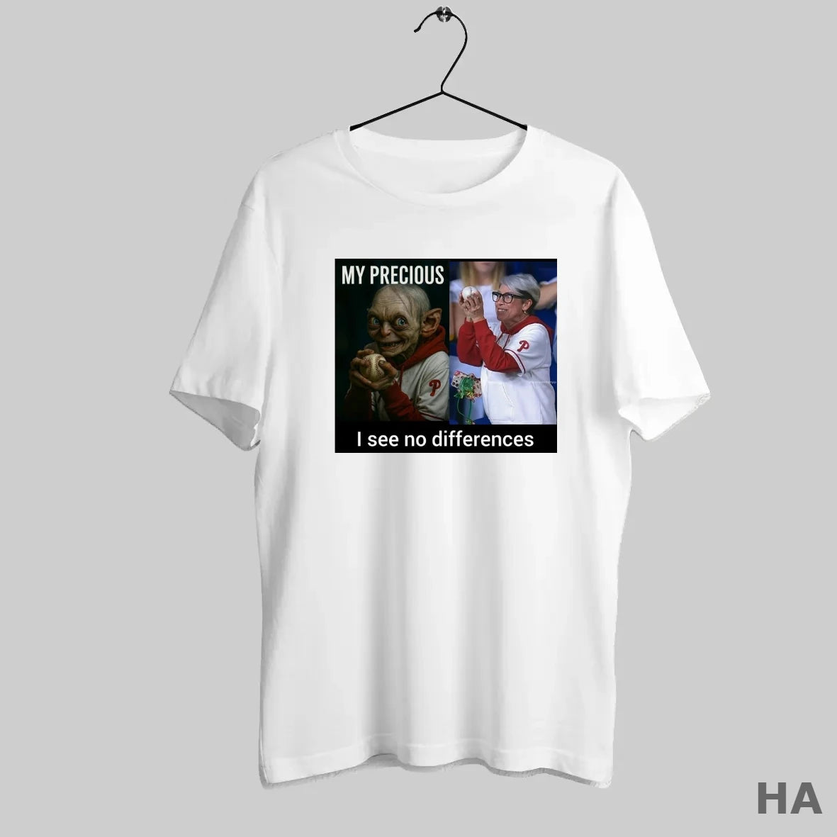 Official My Precious I See No Differences Philadelphia Phillies Mlb Meme T-Shirts, Hoodie, Sweatshirt | InkRitualCo.com