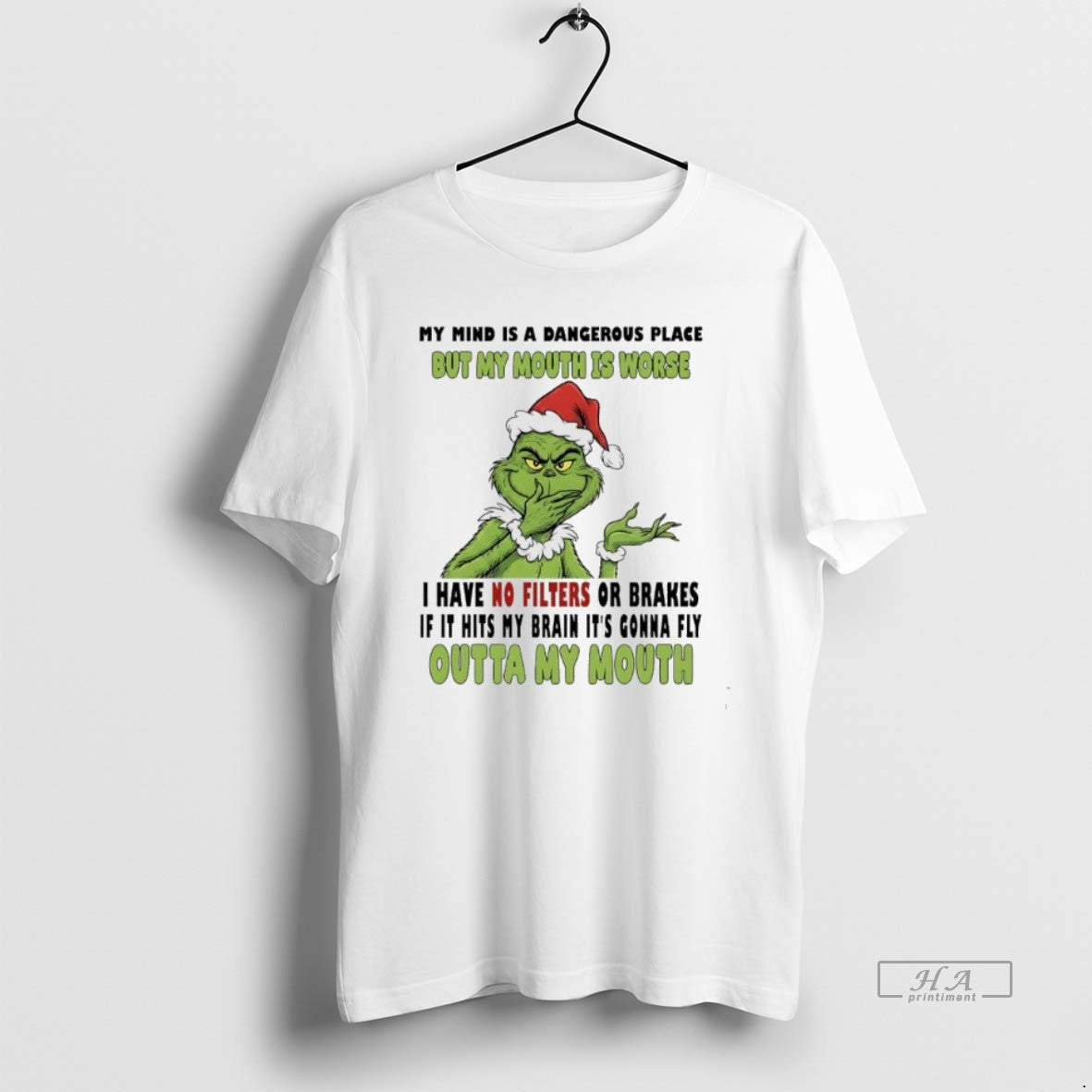 Official My Mind Is A Dangerous Place But My Mouth Is Worse I Have No T-Shirts, Hoodie, Sweatshirt | InkRitualCo.com