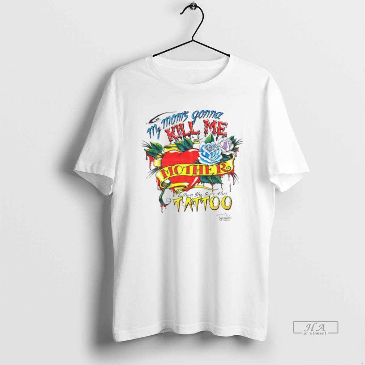 Official My Mom Is Gonna Kill Me When She Sees This Tattoo T-Shirts, Hoodie, Sweatshirt | InkRitualCo.com