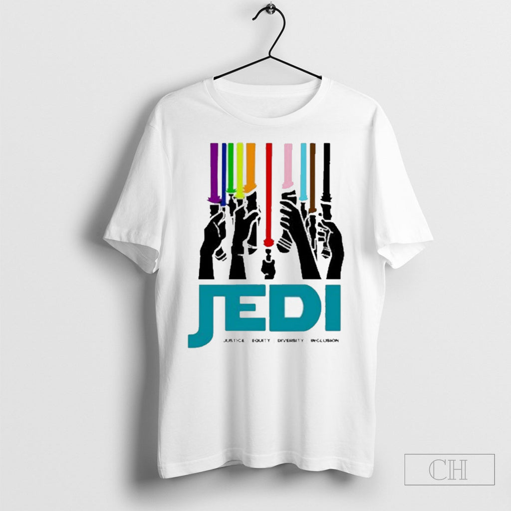 Official Mychal The Librarian Jedi Justice Equity Diversity Inclusion T-Shirts, Hoodie, Sweatshirt | InkRitualCo.com
