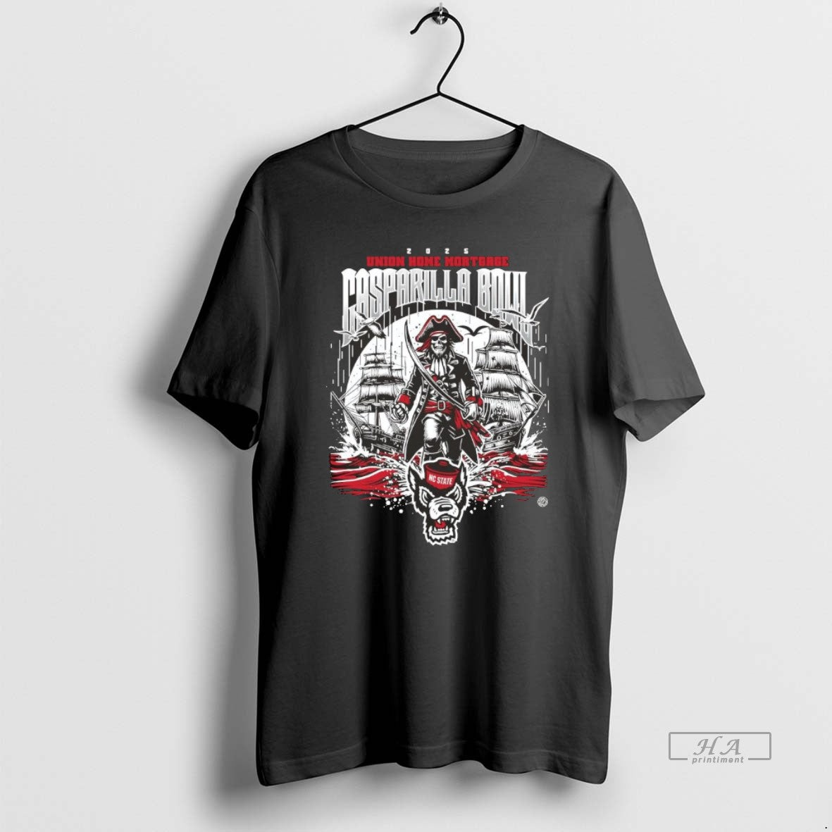 Official Nc State Wolfpack 2025 Gasparilla Bowl Union Home Mortgage Chriast T-Shirts, Hoodie, Sweatshirt | InkRitualCo.com