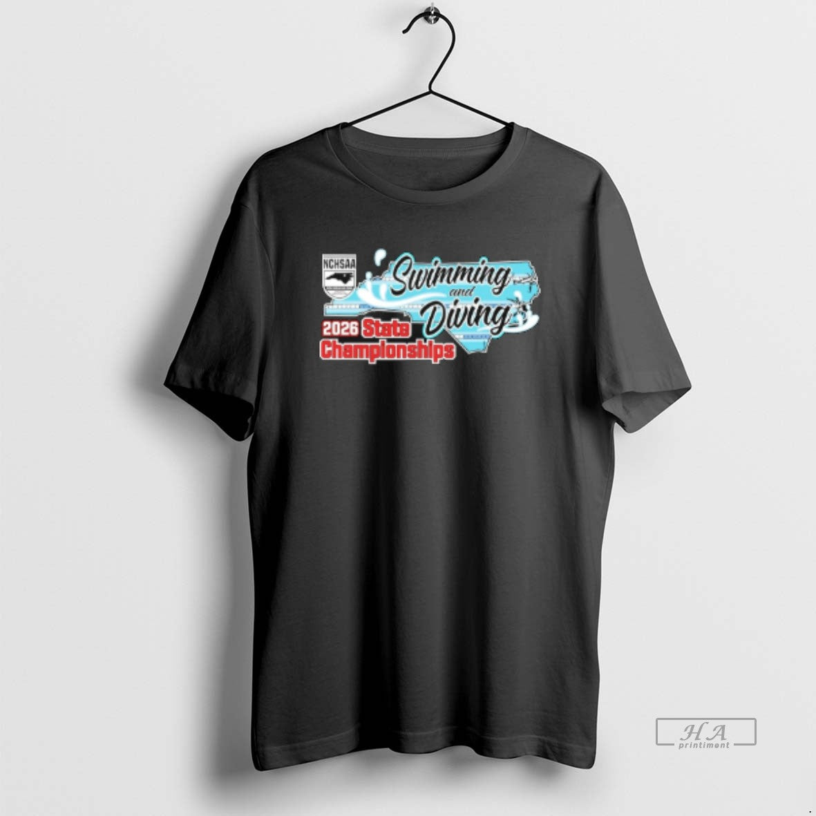 Official Nchsaa Swimming And Diving State Championships 2026 Logo T-Shirts, Hoodie, Sweatshirt | InkRitualCo.com