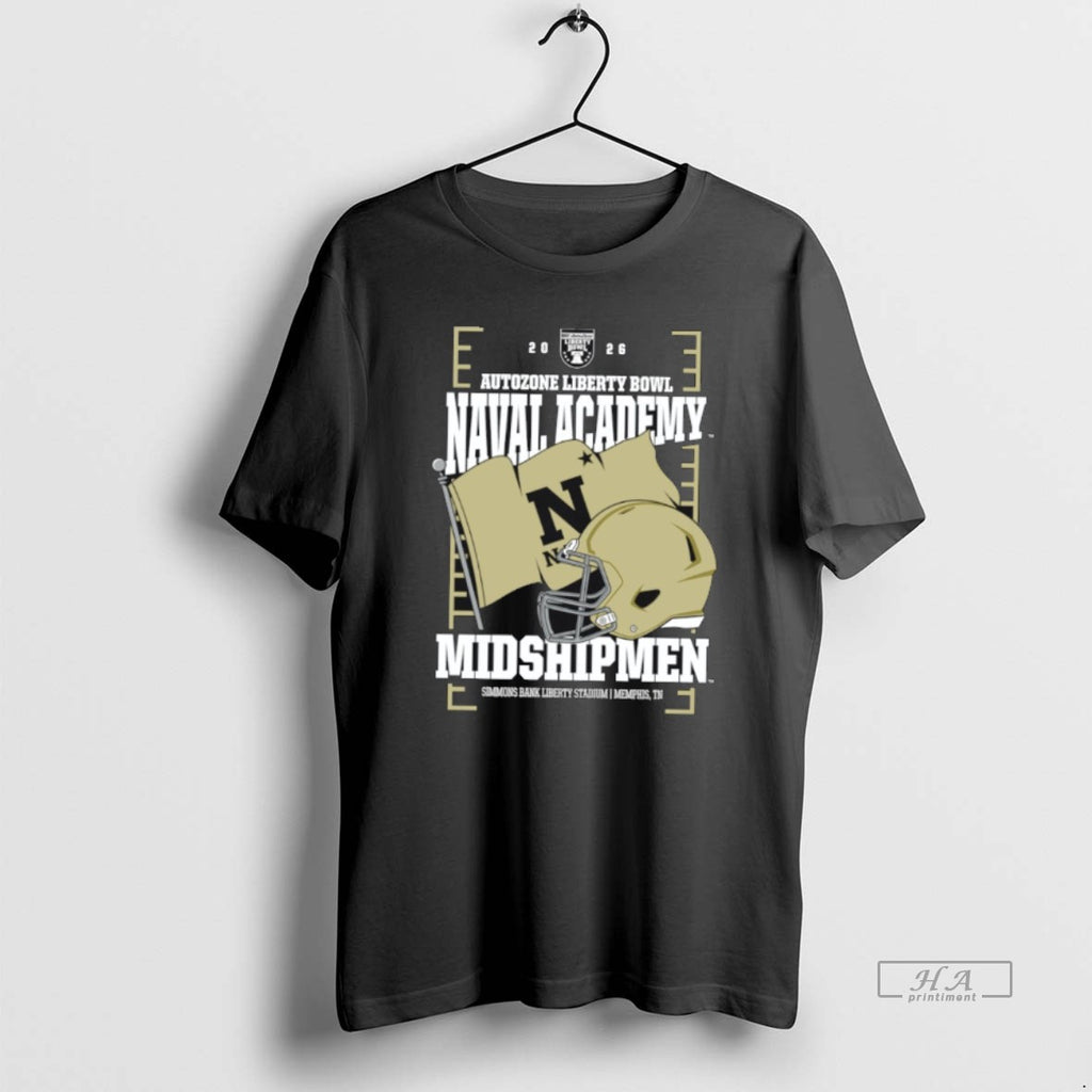 Official Navy Midshipmen 2026 Autozone Liberty Bowl Helmet T-Shirts, Hoodie, Sweatshirt | InkRitualCo.com