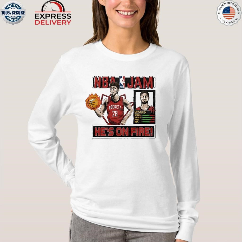 Nba Jam Rockets Alperen Sengun Shirt