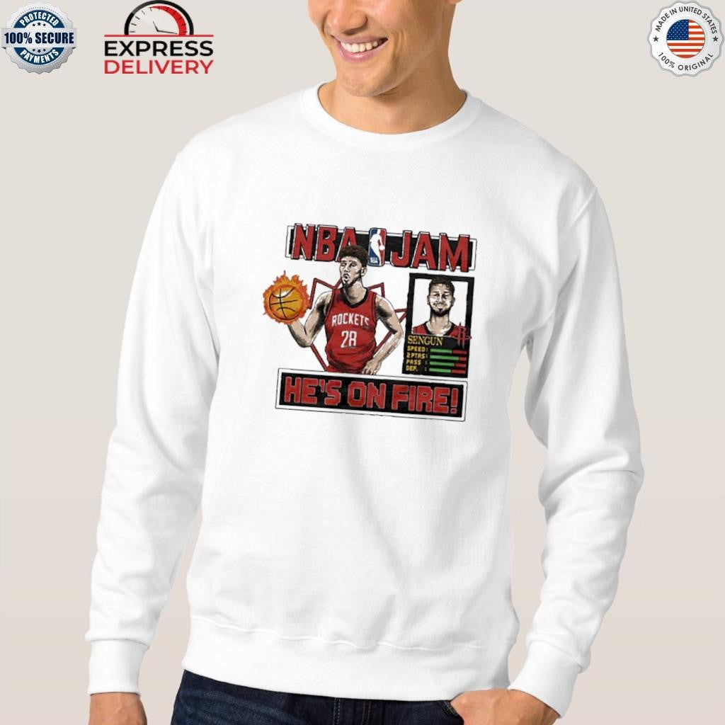 Nba Jam Rockets Alperen Sengun Shirt