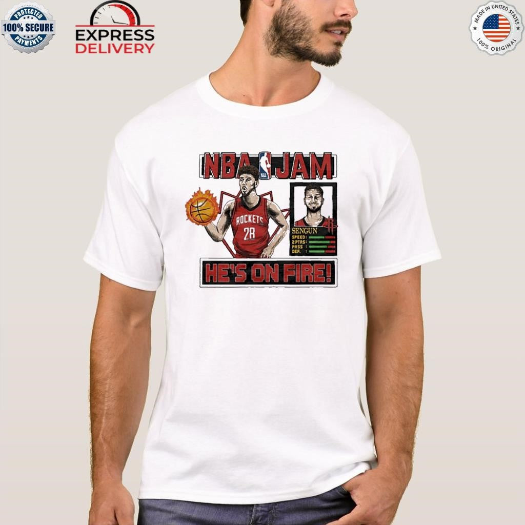 Nba Jam Rockets Alperen Sengun Shirt